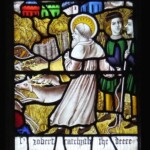 "St Robert catchyth the deere" - St Robert catches the deer